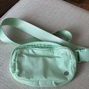 Lululemon Athletica Mint Green Belt Bag